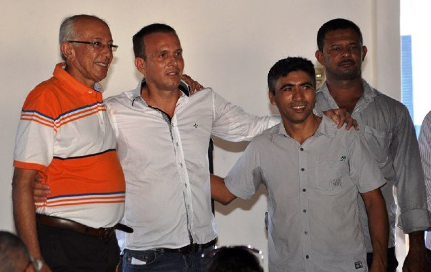 Joaquim Carlos, Dito, Gabriel Souza e Rainel (e/d)