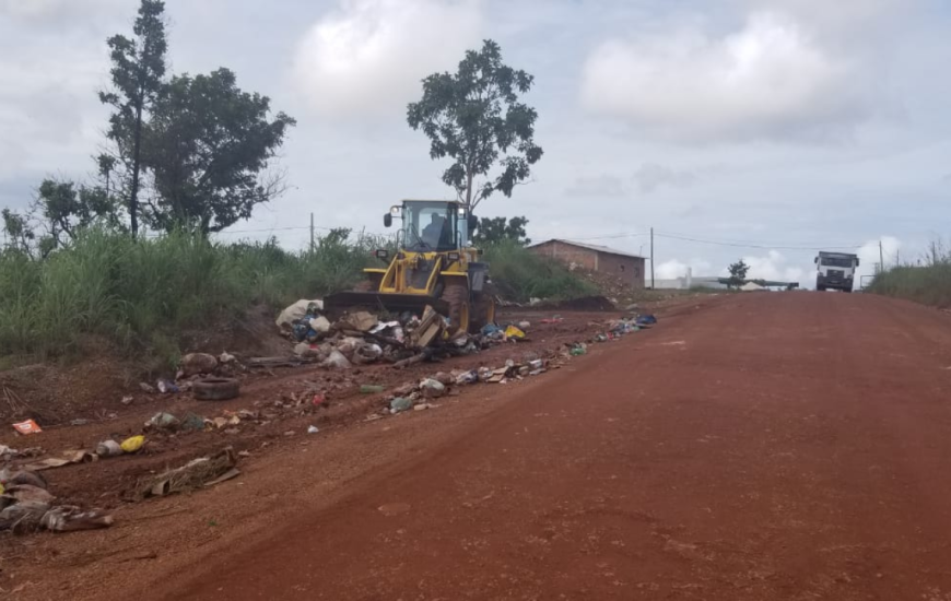 O volume de lixo coletado na cidade é descartado no Aterro Sanitária de Palmas