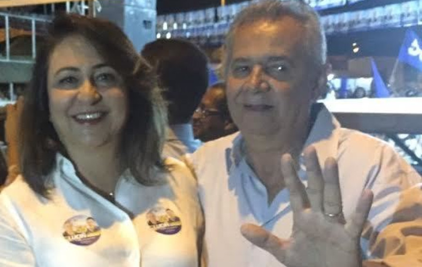 Senadora com Lúcio Renato (Lucin - PSD)