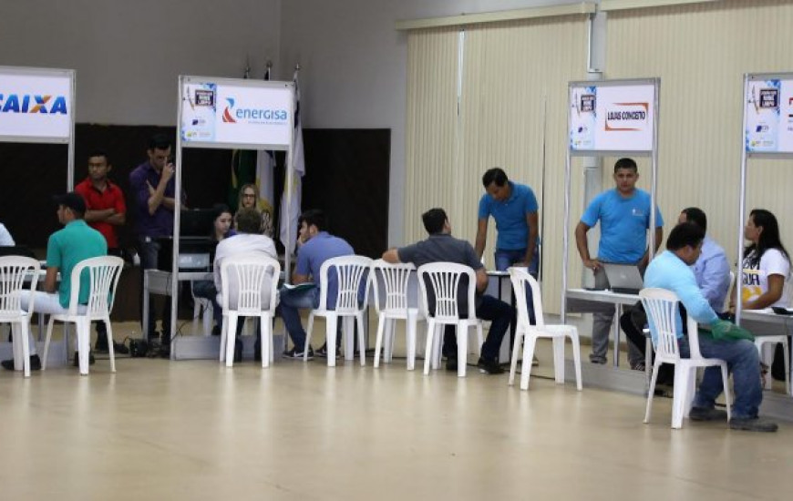 Cerca de 200 pessoas foram no 1º dia