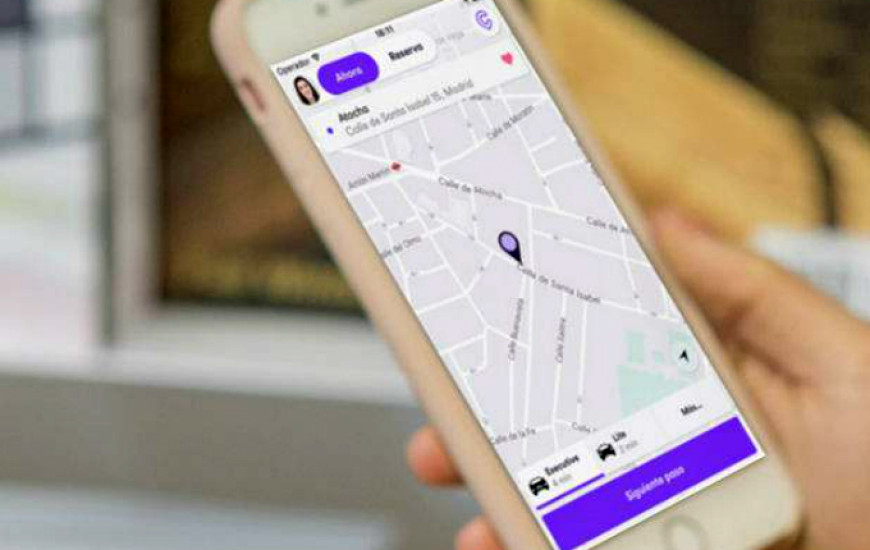 Mais opção de app de transporte em Palmas.