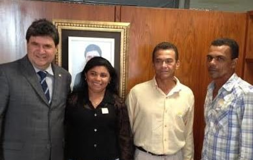 Deputado recebe prefeitos
