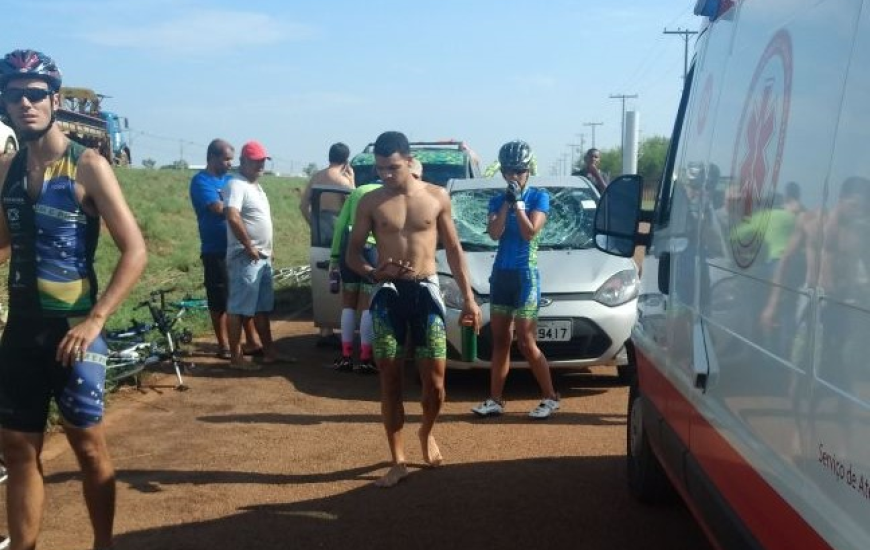 Médico foi atropelado enquanto fazia treino de ciclismo