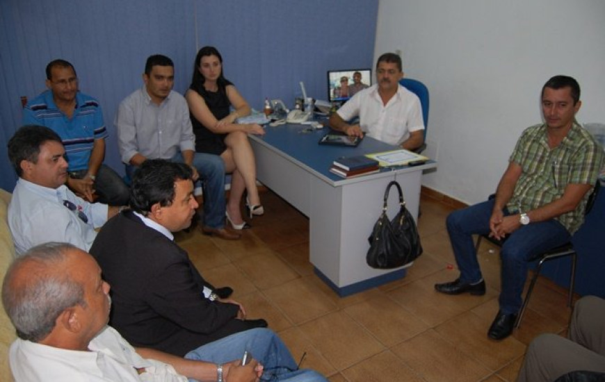 Reunião com secretários