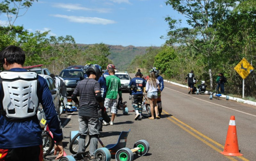 Prova de Drift Trike em Taquaruçu