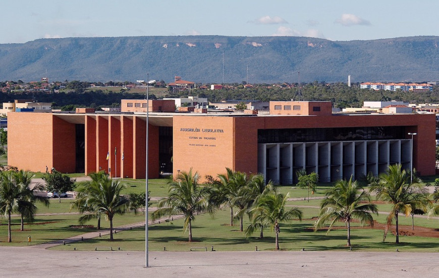 Prédio da Assembleia está fechado até 02/03 para nova desinfecção.