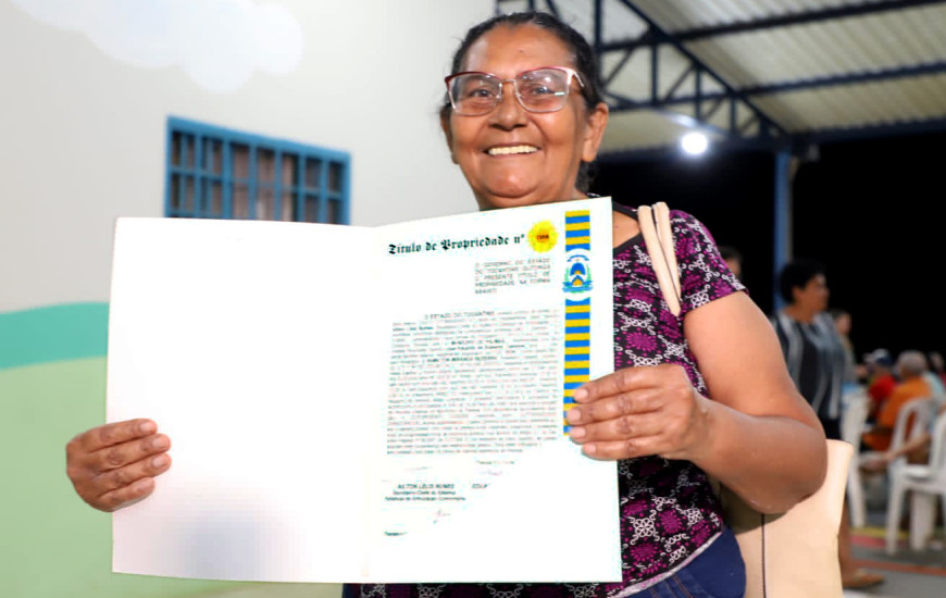 Moradora Raimunda Rodrigues foi uma das contempladas.