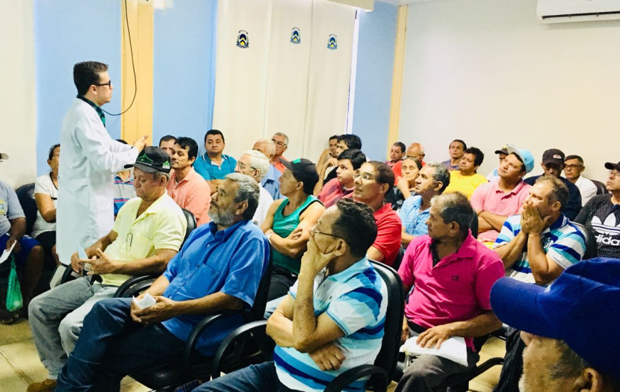 A população masculina de Paraíso do Tocantins recebe ações da Saúde do Homem