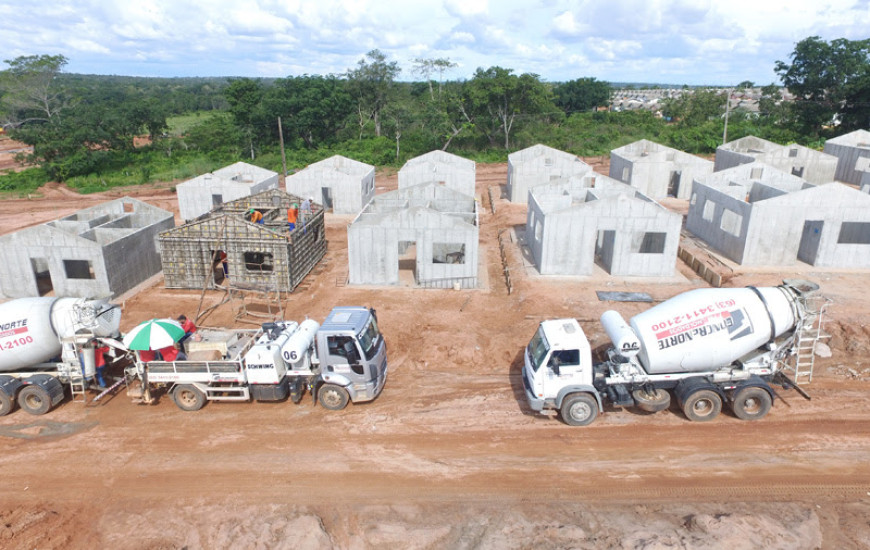 Novo bairro está sendo construído ao lado do Residencial Costa Esmeralda