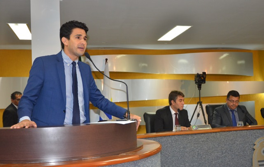 Projeto de lei é de autoria do vereador Tiago Andrino