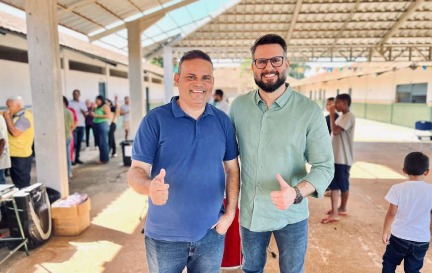 O prefeito agradeceu a destinação da emenda ao município