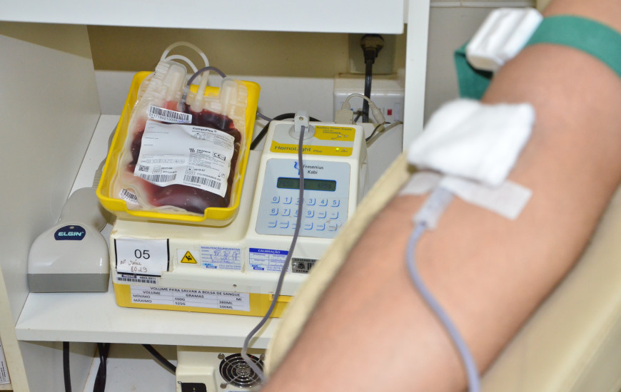 Nesse período os hemocentros alertam pela baixa no estoque de sangue.