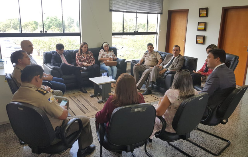 Encontro aconteceu na manhã desta terça-feira, 8
