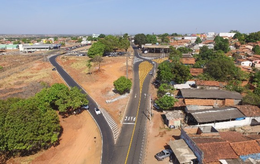 Vias de acesso são em pontos estratégicos da cidade