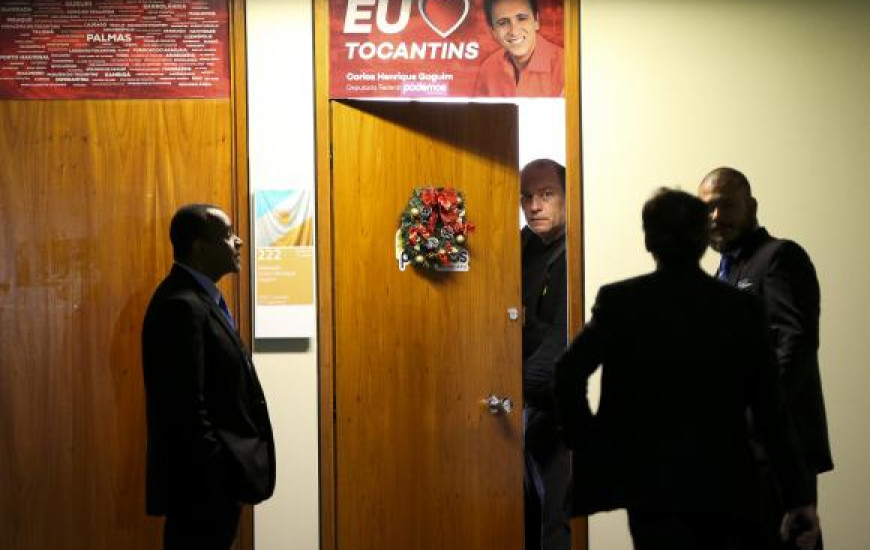 PF esteve bem cedo nos gabinetes dos deputados federais do TO