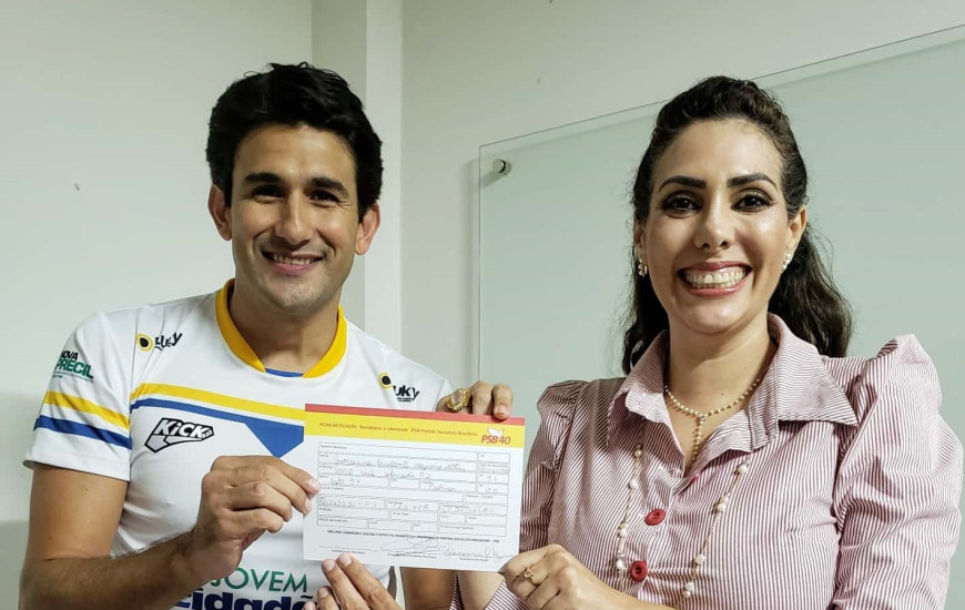 Tiago Andrino e Giovanna Mattanna