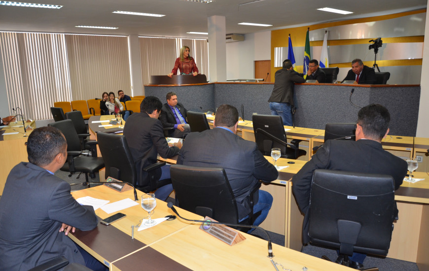 Volta do recesso parlamentar na Câmara de Palmas