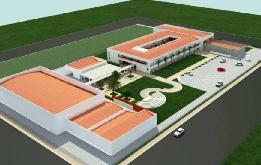 Maquete da Escola Padrão