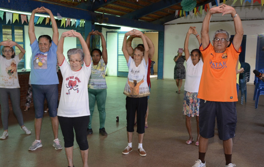 Centro de Convivência do Idoso também recebeu palestra