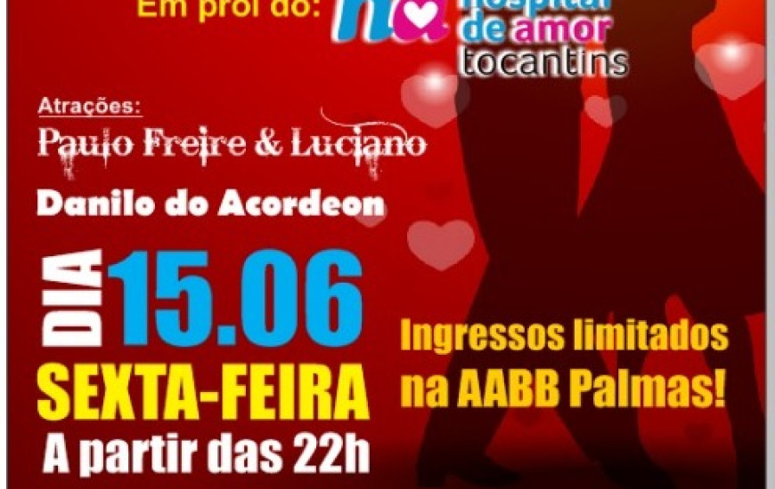 Evento solidário visa contribuir com a construção do Hospital do Amor