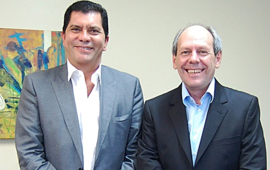 Carlos Amastha e Ronaldo Dimas