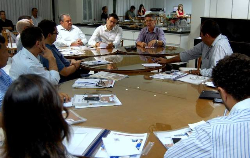 Reunião com sindicatos