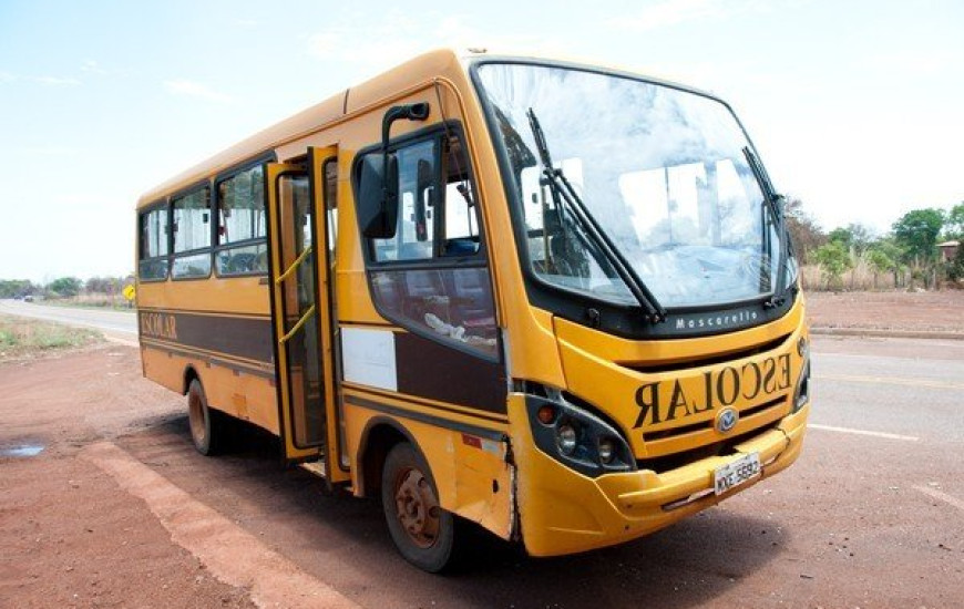 Transporte escolar foi interrompido