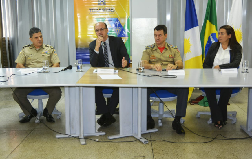 Coletiva Balanço das Forças de Segurança