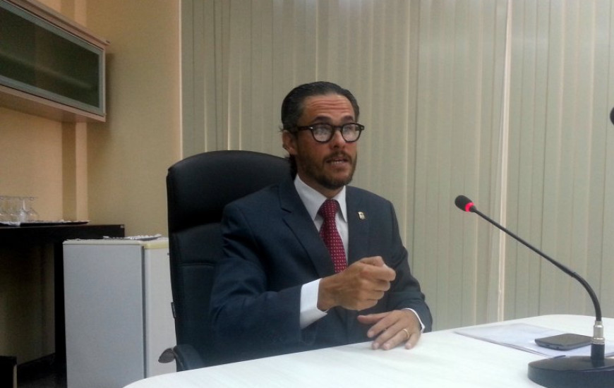 Presidente do Igeprev Rodrigo Alexandre