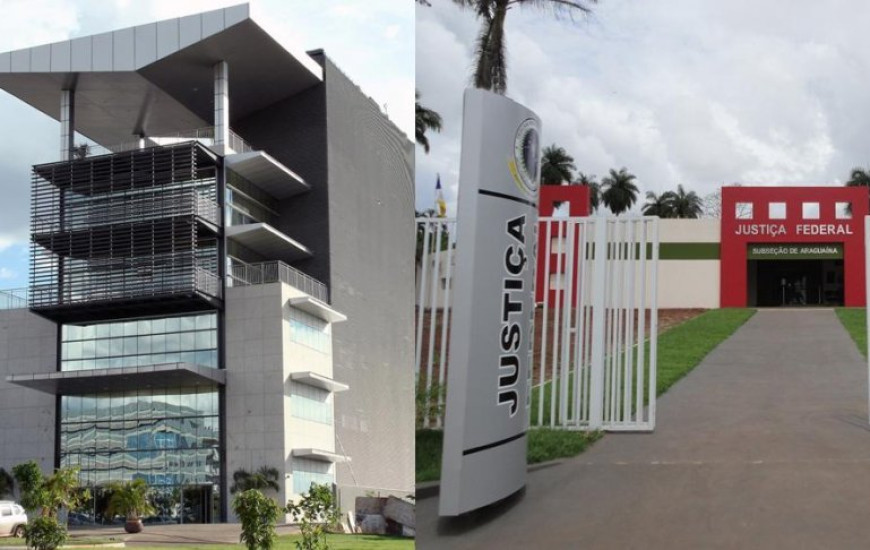 Sede da Justiça em Araguaína e Palmas