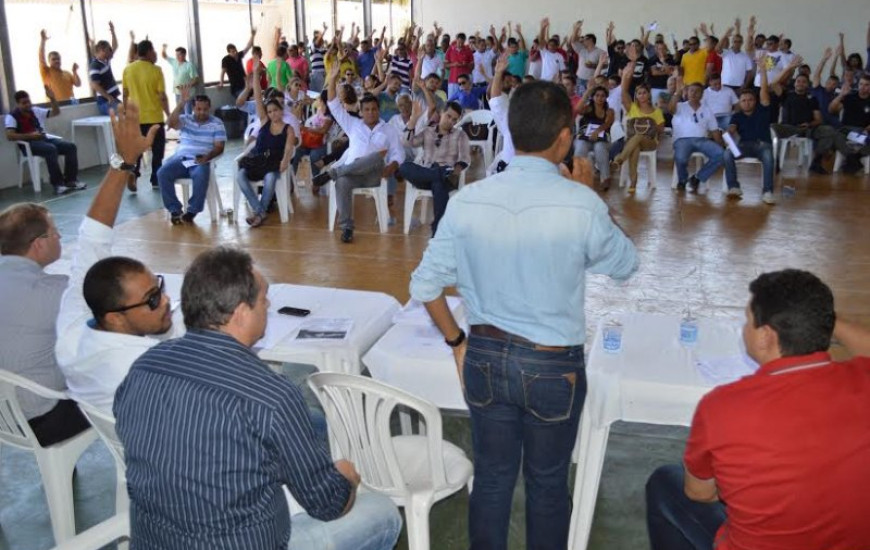 Decisão foi tomada em assembleia