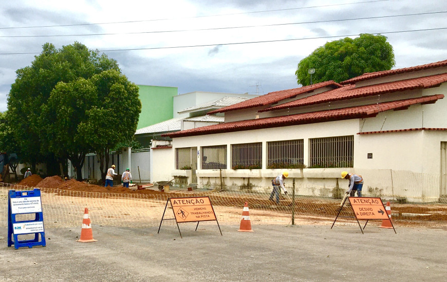 Obras em Gurupi