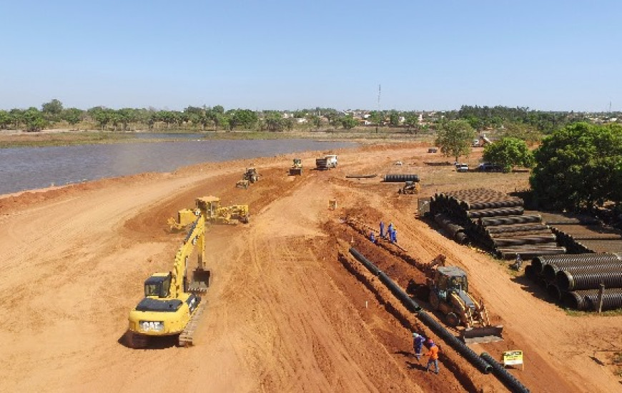 Inauguração da Via Lago está prevista para novembro