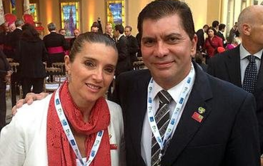 Prefeito e primeira dama