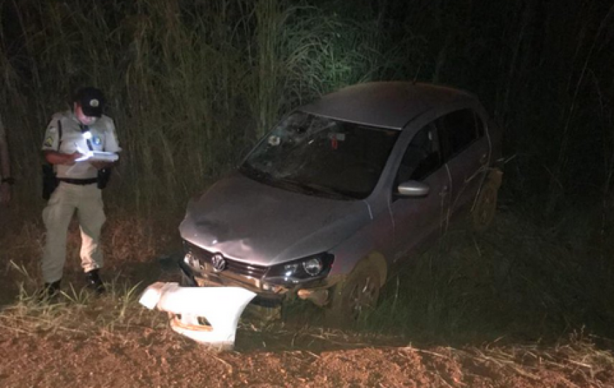Acidente ocorreu na noite desta segunda