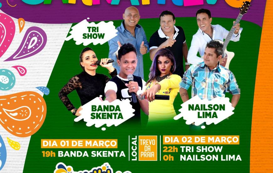 Programação de Carnaval 