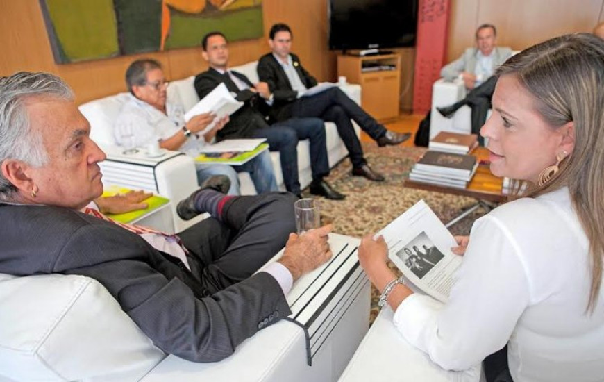 Vice-governadora apresentou o projeto ao ministro