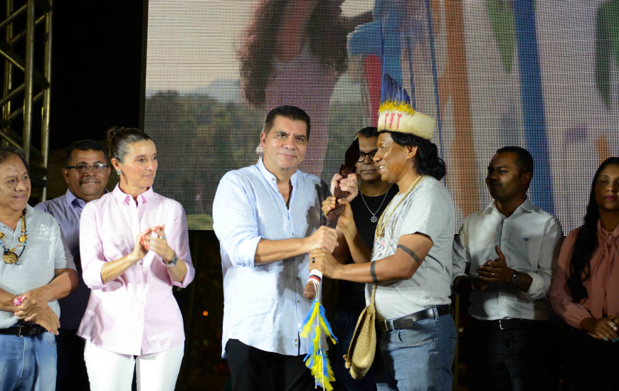 Amastha e Terena fazem a abertura oficial do parque