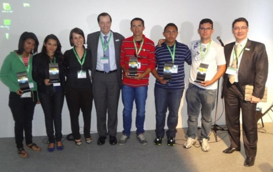 Entrega da premiação