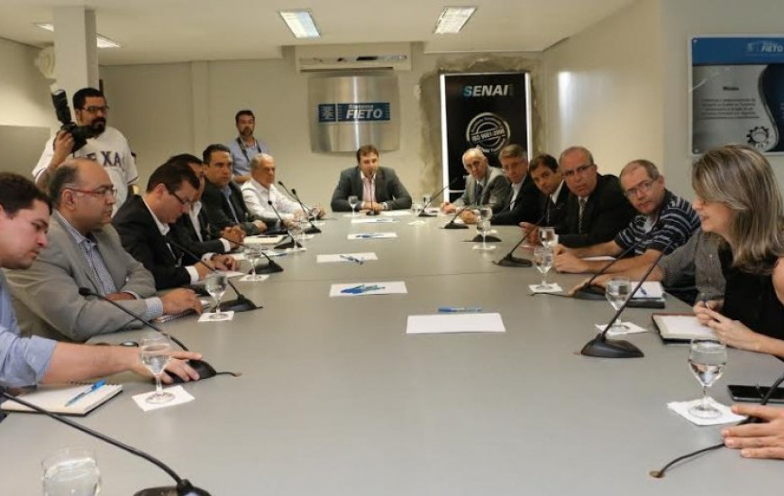 Reunião sediada pela Fieto em Palmas