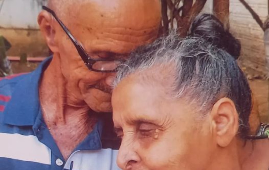Seu Augusto e Dona Emília, pais de Luiz Armando e outros seis filhos