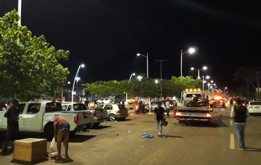 Dois condutores foram encaminhados à delegacia, por crime no trânsito