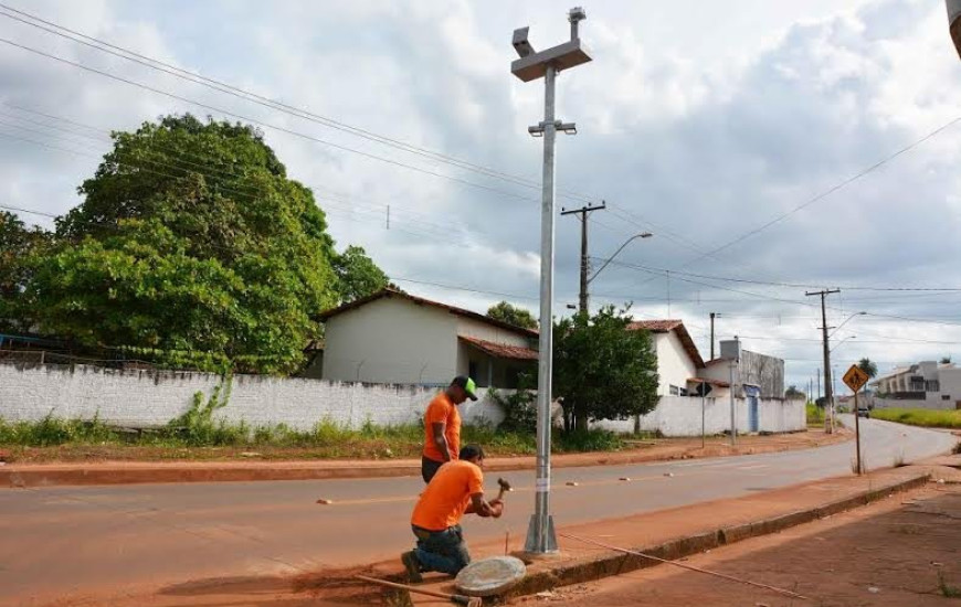 Radares estão nas avenidas mais movimentadas