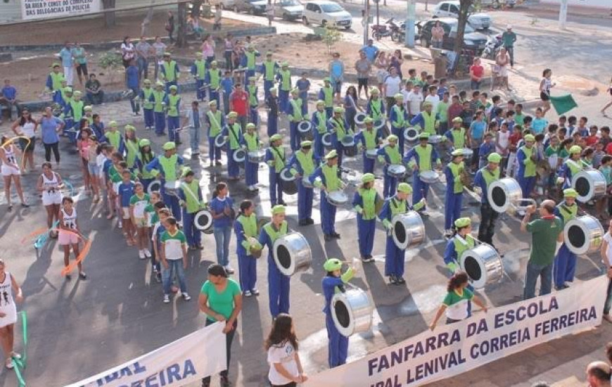 Desfile faz parte das comemorações