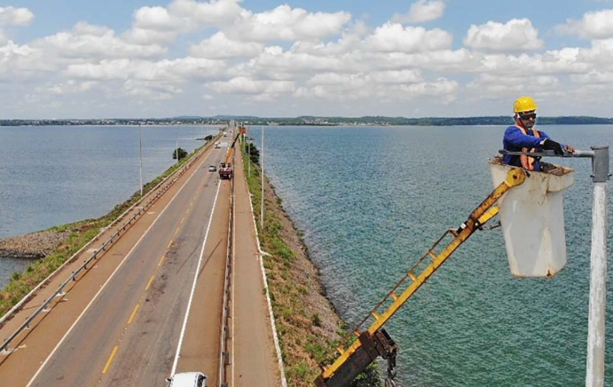 Ponte da Amizade e da Integração é o principal cartão postal de Palmas.
