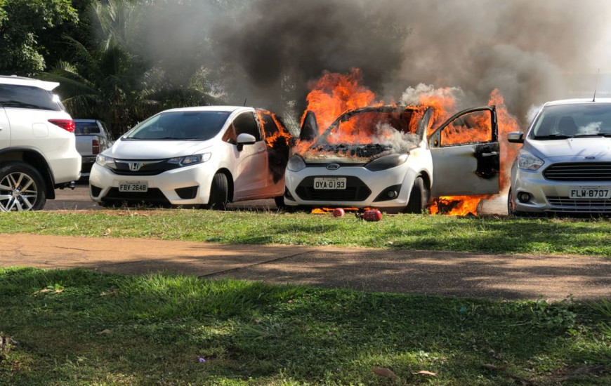O motivo que ocasionou o incêndio ainda não foi identificado