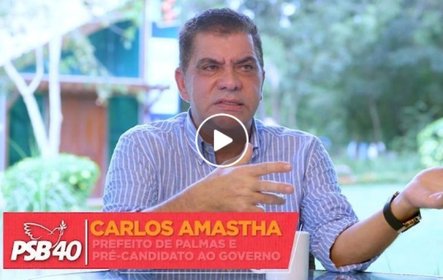 O vídeo está disponível na página de Facebook do prefeito 