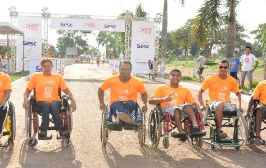 Atletas participaram da competição