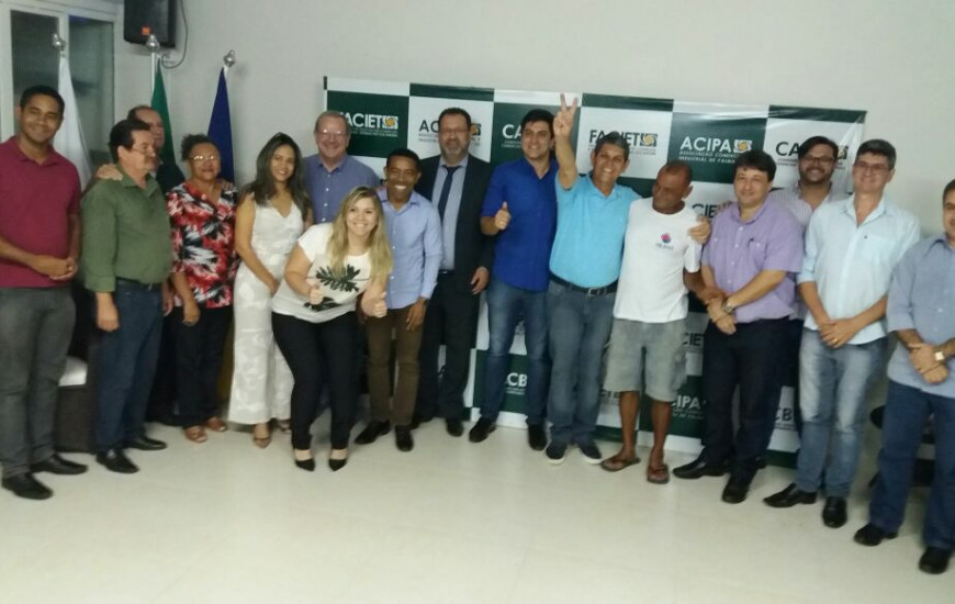 Candidato debateu com empresários de Palmas