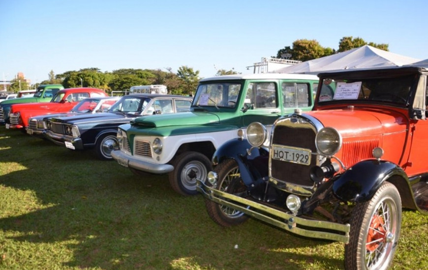 Mostra contará com mais de 60 carros antigos em exposição